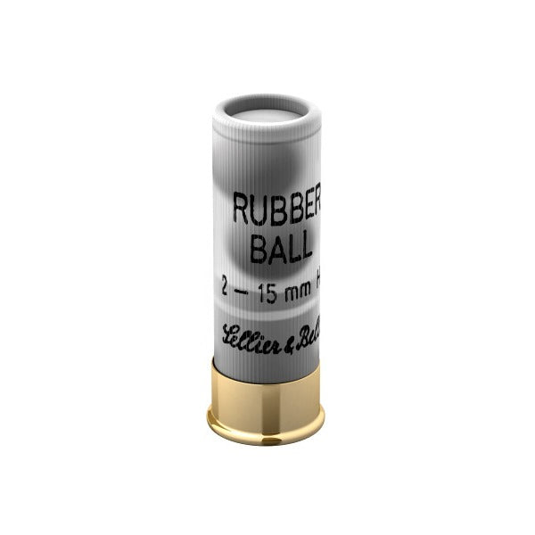 Sellier & Bellot 12 Gauge Ammunition 2-5/8" #15mm 919 fps Rubber Box of 25