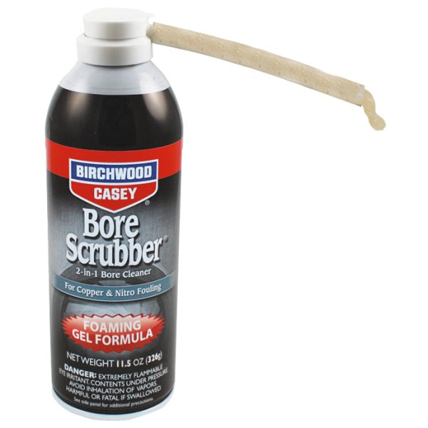 BIRCHWOOD-CASEY BORE SCRUBBER/ GEL/FOAM 11.5oz AERO 12/c