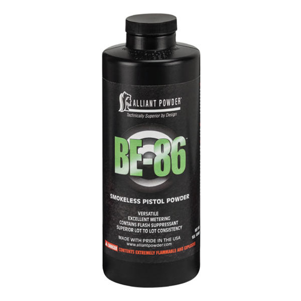 Alliant BE-86 Smokeless Powder 8lb