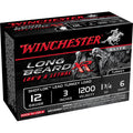 Winchester Long Beard XR 12 Gauge Ammunition 3" #6 1-3/4 oz 1200 fps Box of 10
