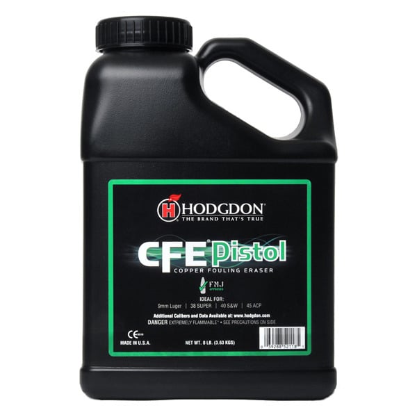 Hodgdon CFE Pistol Smokeless Powder 8lb