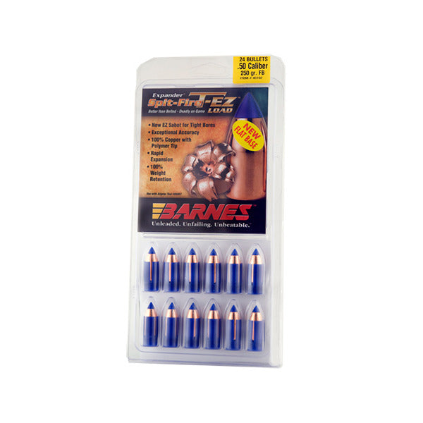 BARNES 50cal 250gr T-EZ BULLET FB w/SABOT 15/bx