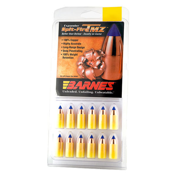 BARNES 50cal 290gr T-MZ BULLET BT w/SABOT 15/bx