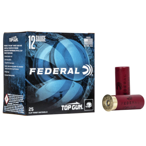 Federal Premium Top Gun 12 Gauge Ammunition 2-3/4" #7.5 1-1/8 oz 1145 fps Case of 250