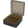 MTM RIFLE FLIP-TOP 100rd 22250-308/CLR-SMOKE 12c