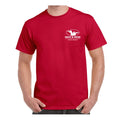 Graf & Sons Men's Logo T-Shirt Red Cotton Large