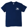 Graf & Sons Men's Logo T-Shirt Navy Blue Cotton XL
