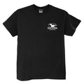 Graf & Sons Men's Logo T-Shirt Black Cotton XXL
