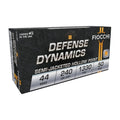 Fiocchi Defense Dynamics 44 Remington Magnum Ammunition 240 Grain Semi Jacketed Hollow Point Box of 50