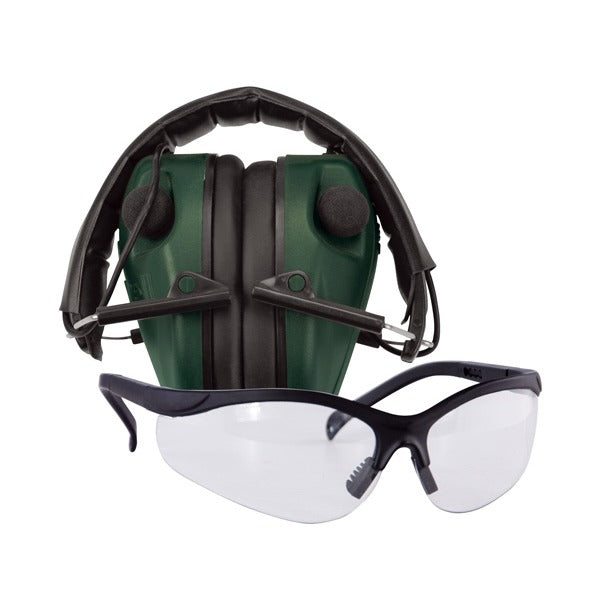 CALDWELL E-MAX LOW PRO ELECTRONIC MUFF w/GLASSES