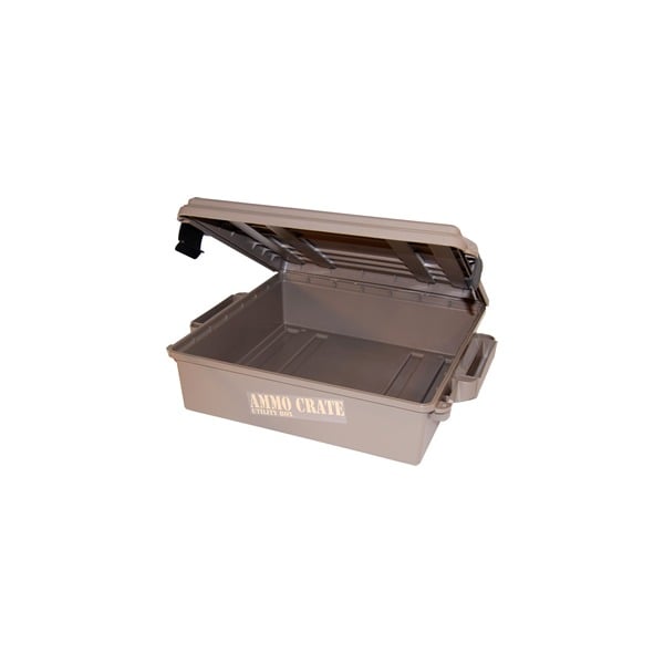 MTM AMMO CRATE FLAT DARK EARTH IN:19"x15.75"x5.25"