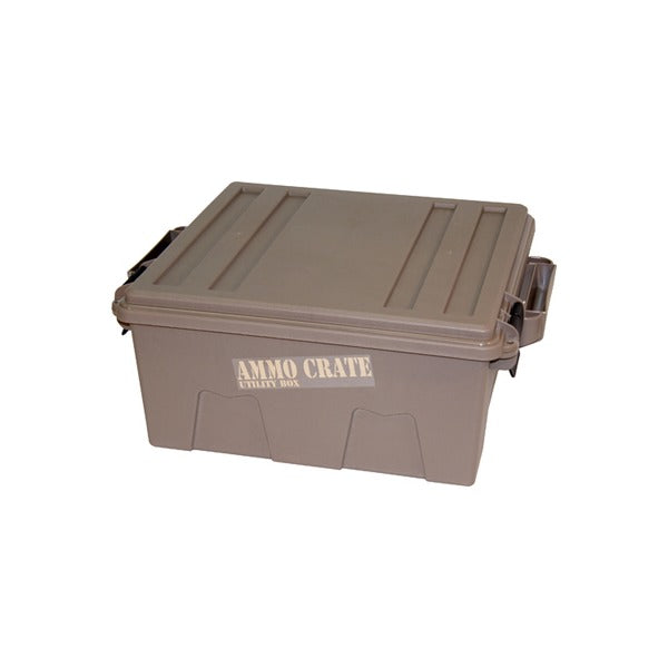 MTM AMMO CRATE FLAT DARK EARTH IN:19"x15.75"x8"