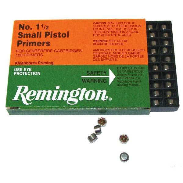 Remington #1-1/2 Small Pistol Primers Case of 5000