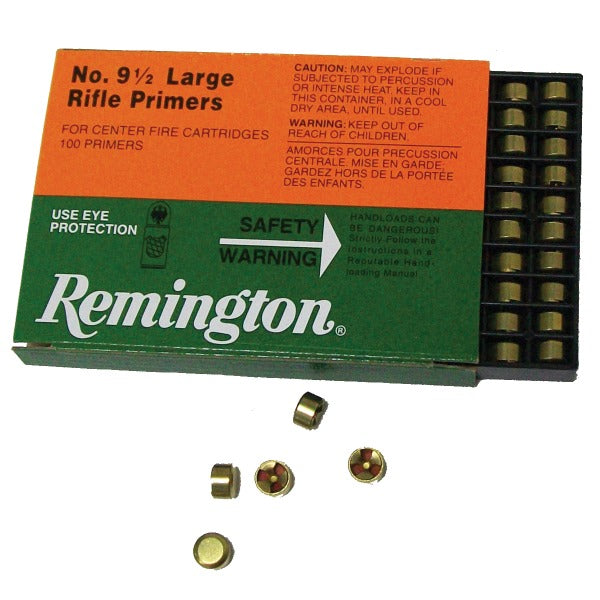 Remington #9-1/2M Large Rifle Magnum Primers Box of 1000