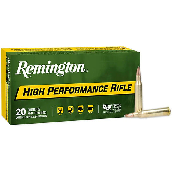Remington High Performance Rifle 220 Swift Ammunition 50 Grain Pointed Soft Point Box of 20