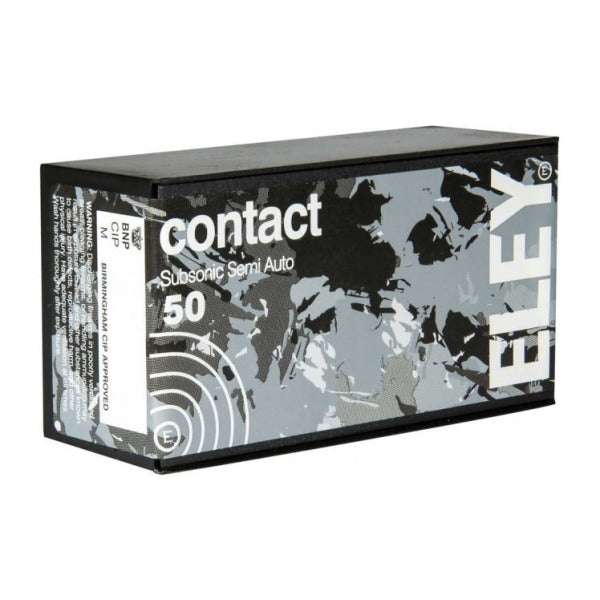 Eley Contact 22 Long Rifle Ammunition 42 Grain Lead Round Nose Box of 50