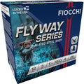 Fiocchi Flyway Series 12 Gauge Ammunition 3" #4 1-1/8 oz 1500 fps Zinc Plated Steel Steel Shot Box of 25