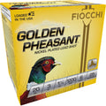Fiocchi Golden Pheasant 20 Gauge Ammunition 3" #6 1-1/4 oz 1200 fps Nickel Plated Box of 25