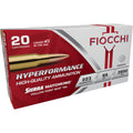Fiocchi Hyperformance 223 Remington Ammunition 69 Grain Sierra MatchKing Boat Tail Hollow Point Box of 20