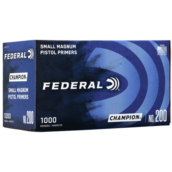 Federal Premium Small Pistol Magnum Primers Case of 5000