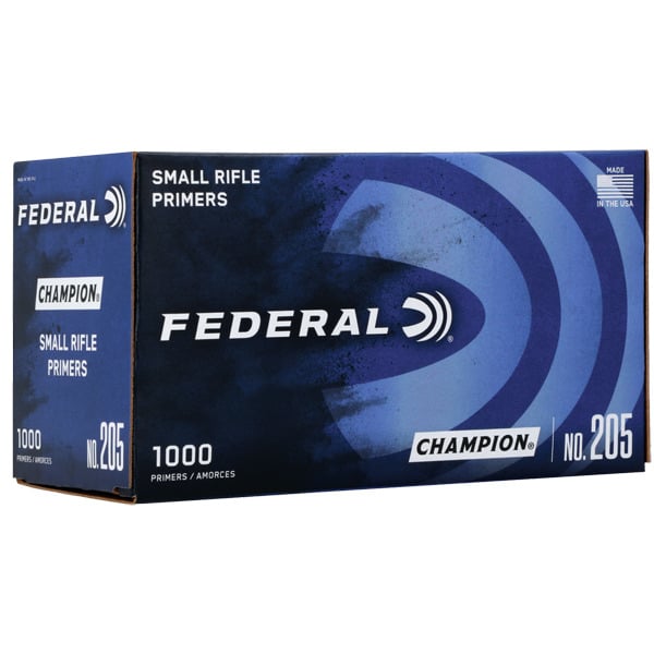 Federal Premium Small Rifle Primers Case of 5000