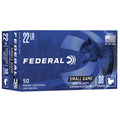 Federal Premium Small Game 22 Long Rifle Ammunition 38 Grain Jacketed Hollow Point Box of 50