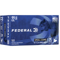 Federal Premium Small Game 22 Long Rifle Ammunition 25 Grain #12 Shot Box of 50