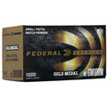 Federal Premium Gold Medal Match Small Pistol Primers Case of 5000