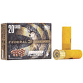 Federal Premium Copper Plated 20 Gauge Ammunition 2-3/4" #3 1-1/8 oz 1175 fps Buckshot Box of 5