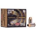 Federal Premium Personal Defense 45 ACP Ammunition 230 Grain Hydra-Shok Jacketed Hollow Point Box of 20