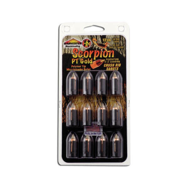 HARVESTER SCORPION 50cal SABOT w/45c 260g PT 12/PK