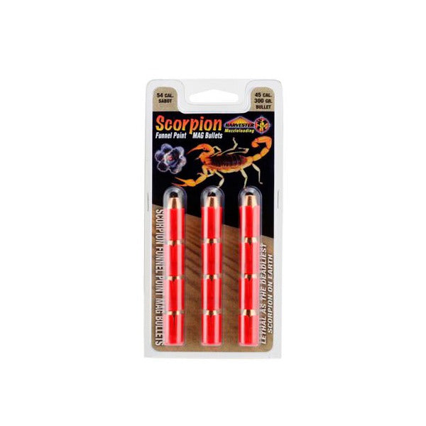 HARVESTER SCORPION 54cal SABOT w/45c 300g HP 12/PK