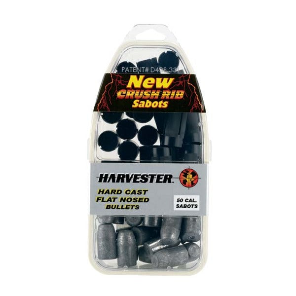 HARVESTER 50c SABOT w/330 45c SOLID BULLET 20/b 6/c