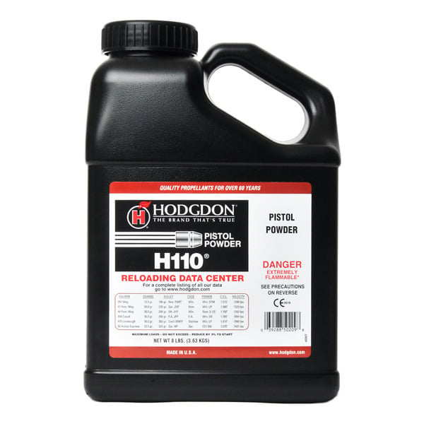 Hodgdon H110 Smokeless Powder 8lb