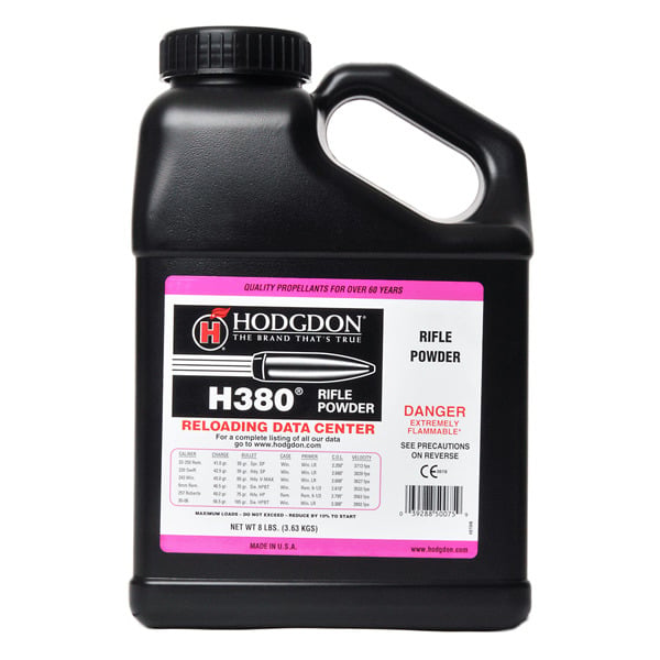Hodgdon H380 Smokeless Powder 8lb