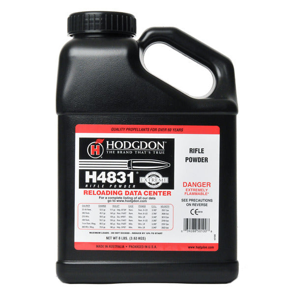 Hodgdon H4831 Smokeless Powder 8lb