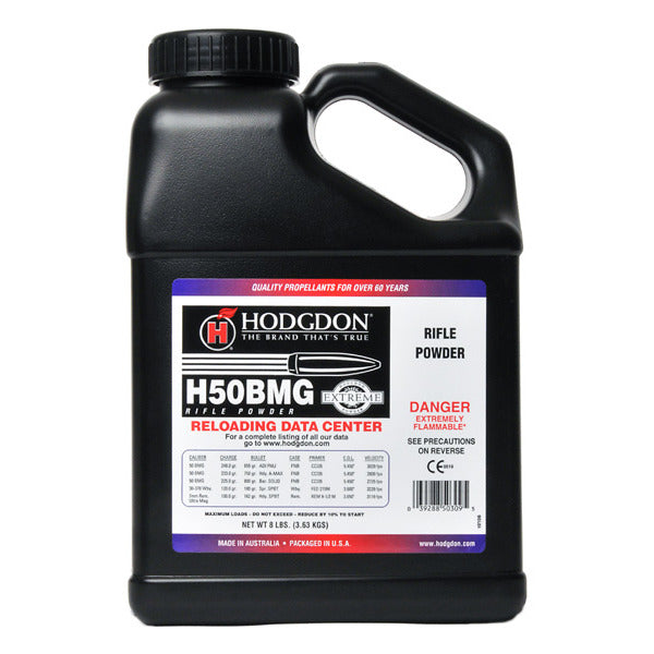 Hodgdon 50 BMG Smokeless Powder 8lb