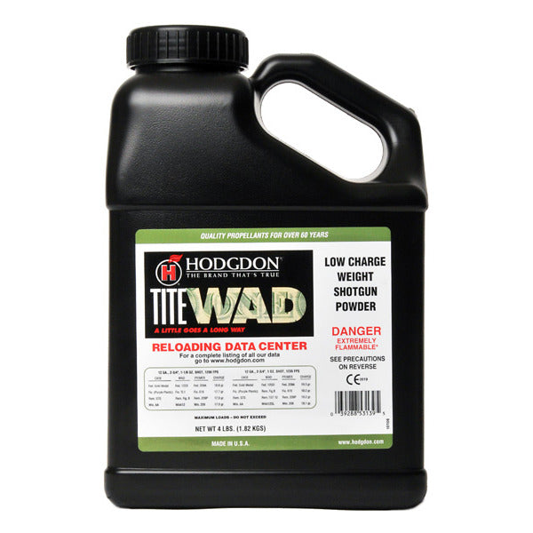 Hodgdon Titewad Smokeless Powder 4lb