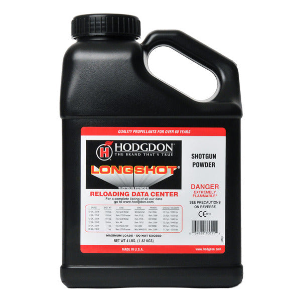 Hodgdon Long Shot Smokeless Powder 4lb