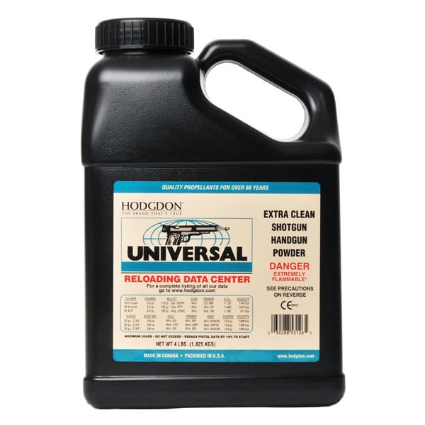 Hodgdon Universal Smokeless Powder 4lb