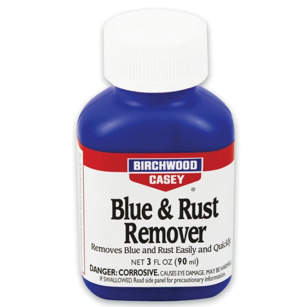 Birchwood Casey Blue & Rust Remover 3oz Liquid