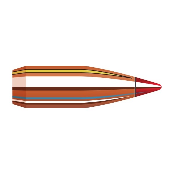 Hornady V-Max 243 Caliber, 6mm (.243 Diameter) Bullets 65 grain Polymer Tip Box of 100