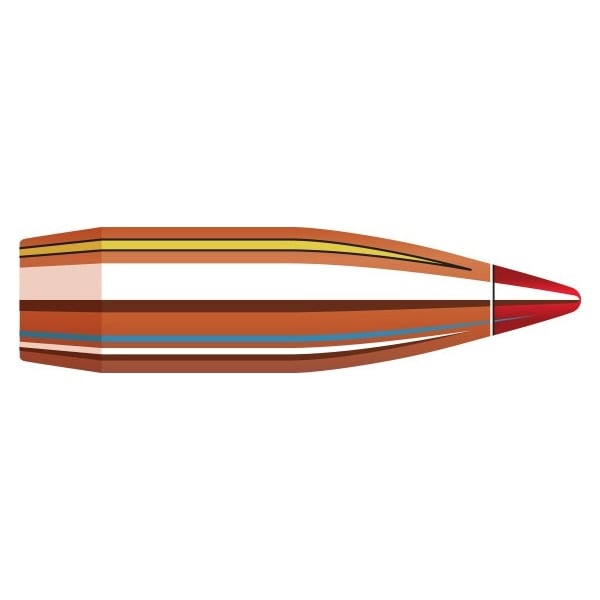 Hornady V-Max 243 Caliber, 6mm (.243 Diameter) Bullets 75 grain Polymer Tip Box of 100