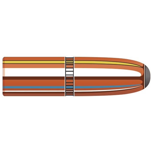 Hornady 25 Caliber (.257 Diameter) Bullets 117 grain Round Nose Box of 100