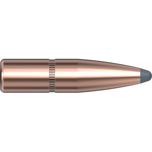 Hornady InterLock 264 Caliber, 6.5mm (.264 Diameter) Bullets 129 grain Spire Point Box of 100