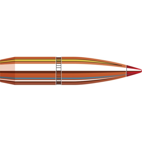 Hornady SST 264 Caliber, 6.5mm (.264 Diameter) Bullets 129 grain Polymer Tip Box of 100