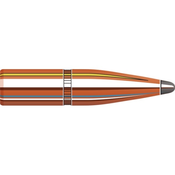 Hornady 264 Caliber, 6.5mm (.264 Diameter) Bullets 140 grain Spire Point Box of 100