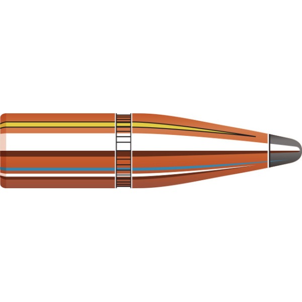 Hornady 277 Caliber, 6.8mm (.277 Diameter) Bullets 130 grain Spire Point Box of 100
