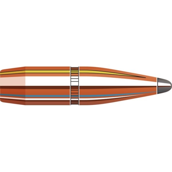Hornady 277 Caliber, 6.8mm (.277 Diameter) Bullets 140 grain Boat Tail Spire Point Box of 100