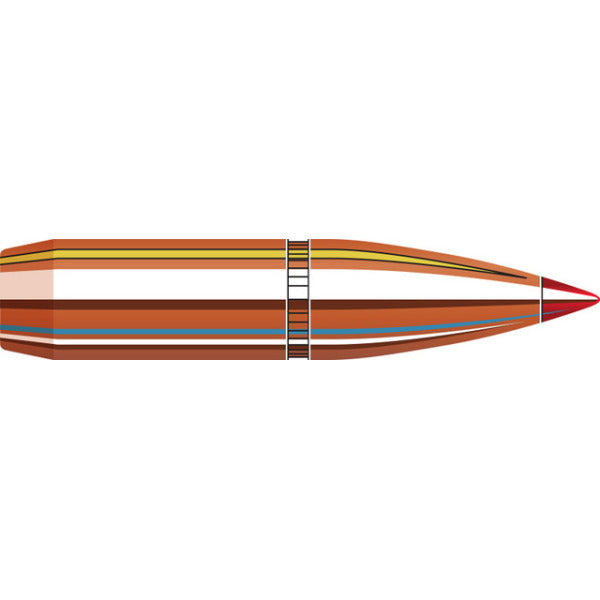 Hornady InterBond 277 Caliber, 6.8mm (.277 Diameter) Bullets 150 grain Bonded Spire Point Box of 100